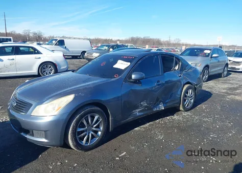 2008 Infiniti G35X z USA, uszkodzony, nr VIN JNKBV61FX8M253782